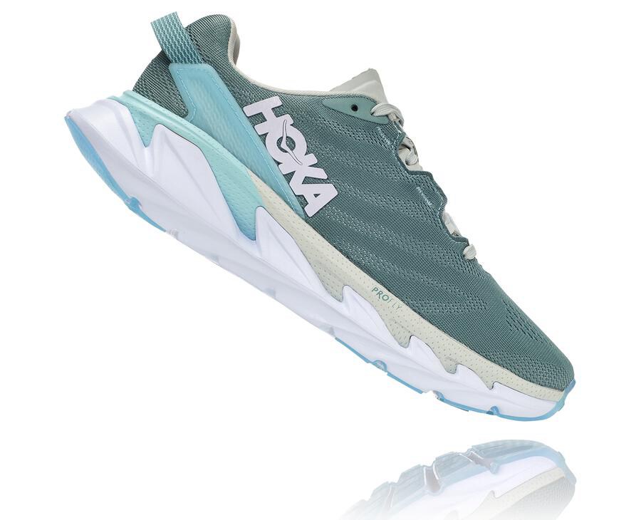 Tenis Hoka One One Mujer Azules/Blancos - Elevon 2 - PZIW80169